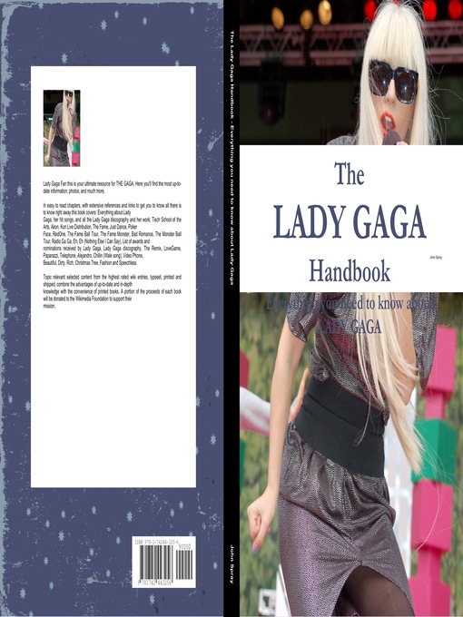 Title details for The Lady Gaga Handbook - Everything you need to know about Lady Gaga by John Spray - Available